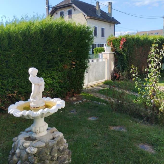Appartement Verdoyant Au Bord Du Lac Leman Entre Evian Et Thonon Dans Une Villa Publier Eksteriør billede